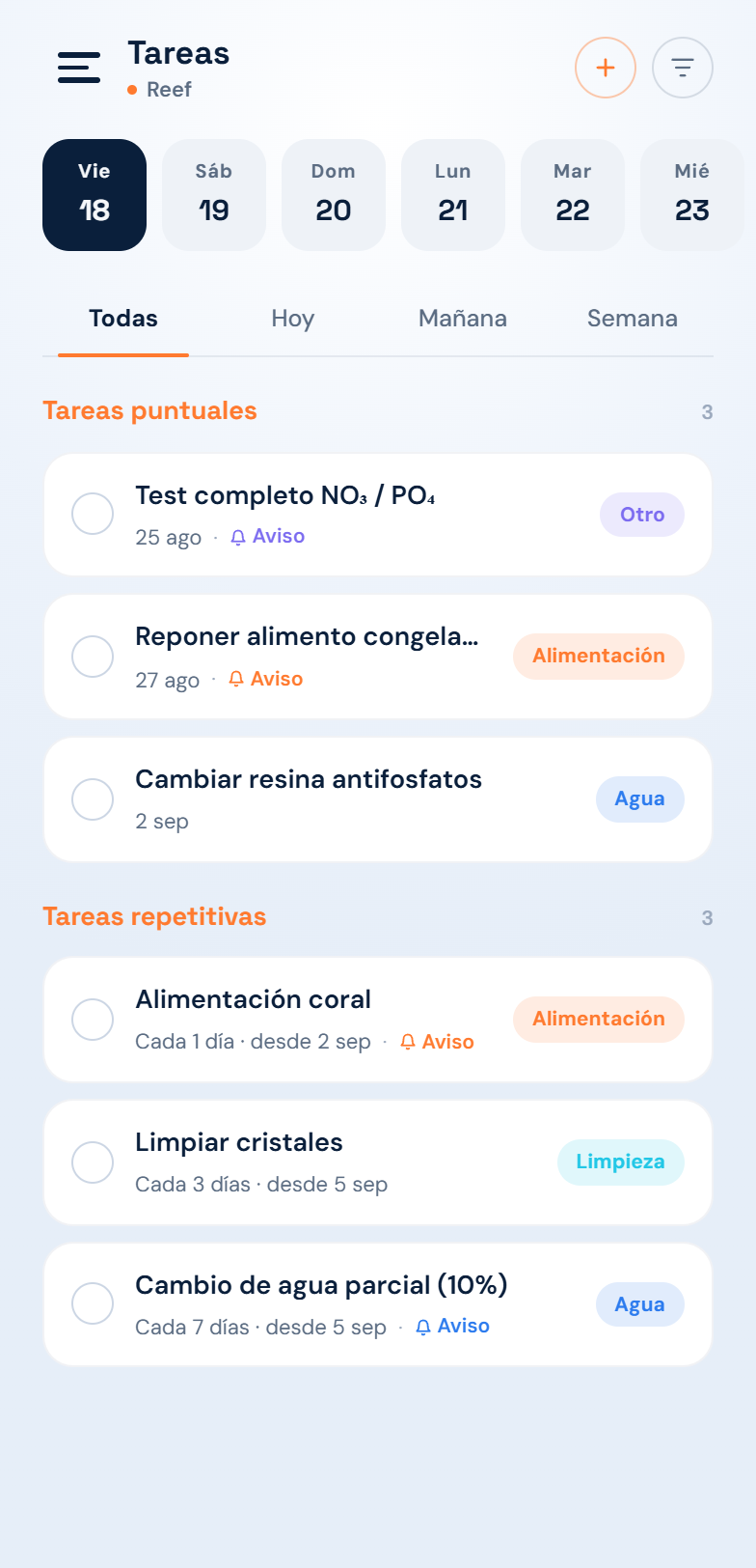 Tareas